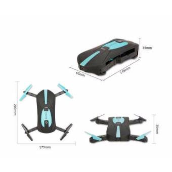 JDTOYS JD-18 Drone Mini Selfie RC Quadcopter - Biru