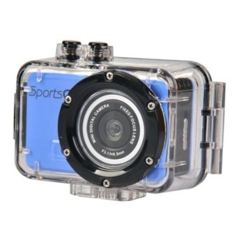 Jia Hua M200 Outdoor Sport Camera Waterproof 1080P (Blue) - intl  