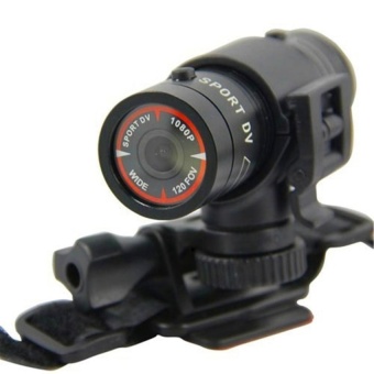 Jia Hua M500 Outddor Sport Camera 5MP Water Shake Resistant Barrel Appearance (Black) - intl  