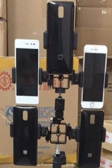Gambar Jika mereka memiliki rotasi besar telepon tetap klip klip