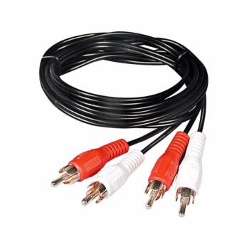 Harga Kabel Audio RCA to RCA Stereo Cable Aux 2M Online Murah