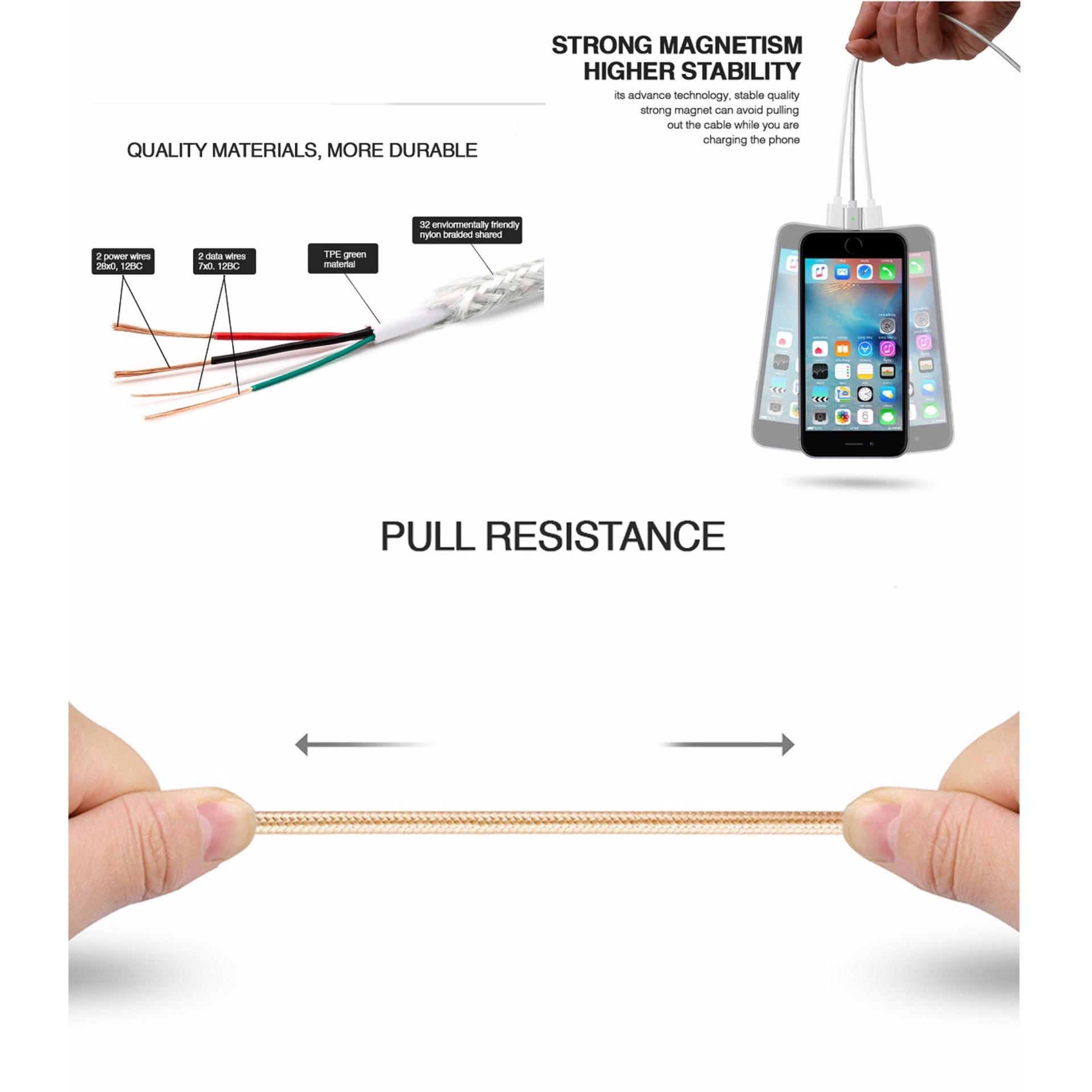 Kabel Data Magnetic Lightning For Iphone .