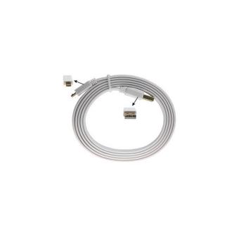 Gambar Kabel FLAT USB MICRO 1.5M Gold Jack