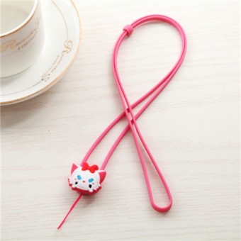 Gambar Kartun ponsel lanyard leher tali rantai