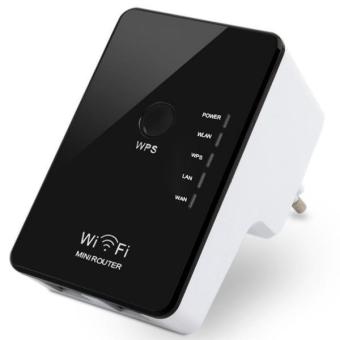 Gambar Kextech Wireless N Wifi Router Repeater Dual Lan Port 300mbps   Lv Wr02b