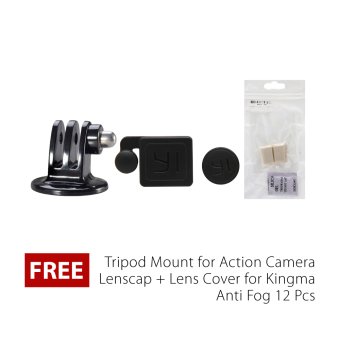 KingMa Original Waterproof Case For Xiaomi Yi Action Camera Bundle- Hitam + Gratis Paket Hadiah April 2018 - 4 KingMa Original Waterproof Case for Xiaomi Yi Action Camera Bundle- Hitam + Gratis Paket Hadiah - 4