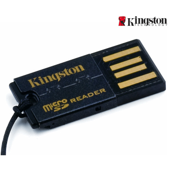 Gambar Kingston FCR MRG2 G2 USB 2.0 microSDHC Memori Flash Card Reader  Hitam