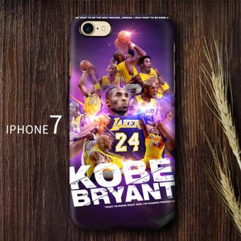 Gambar Kobe Bryant 7iphone7plus Apple lengan pelindung shell telepon