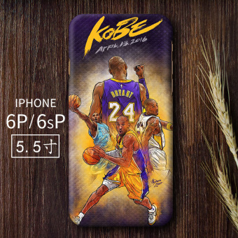 Gambar Kobe Bryant iphone6 6 plus Apple telepon menjatuhkan Drop matte cangkang keras ponsel shell