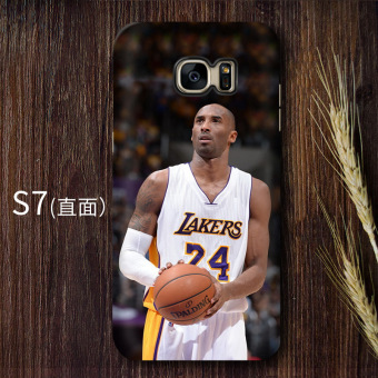 Gambar Kobe Bryant S7edge S7 S8 pelindung cangkang keras shell telepon