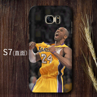 Gambar Kobe Bryant S7edge S7 S8 pelindung cangkang keras shell telepon