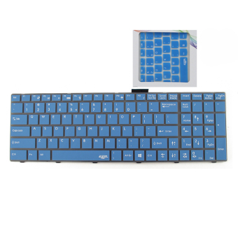 Gambar L mengirim v7 pro stiker set gandum hitam keyboard film pelindung