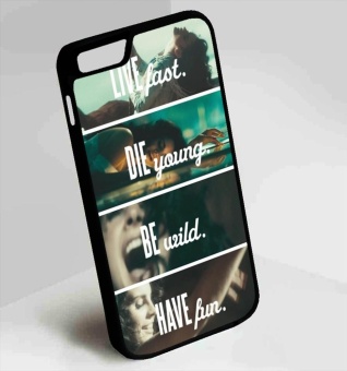 Gambar Lana Del Rey Live Fast Die Young Protection Cell Phone Case CoverFor Iphone 7 plus   intl