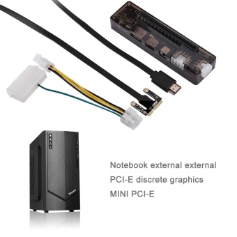 Gambar Laptop External Independent Video Card Dock For Mini PCI E WithoutPower Supply   intl