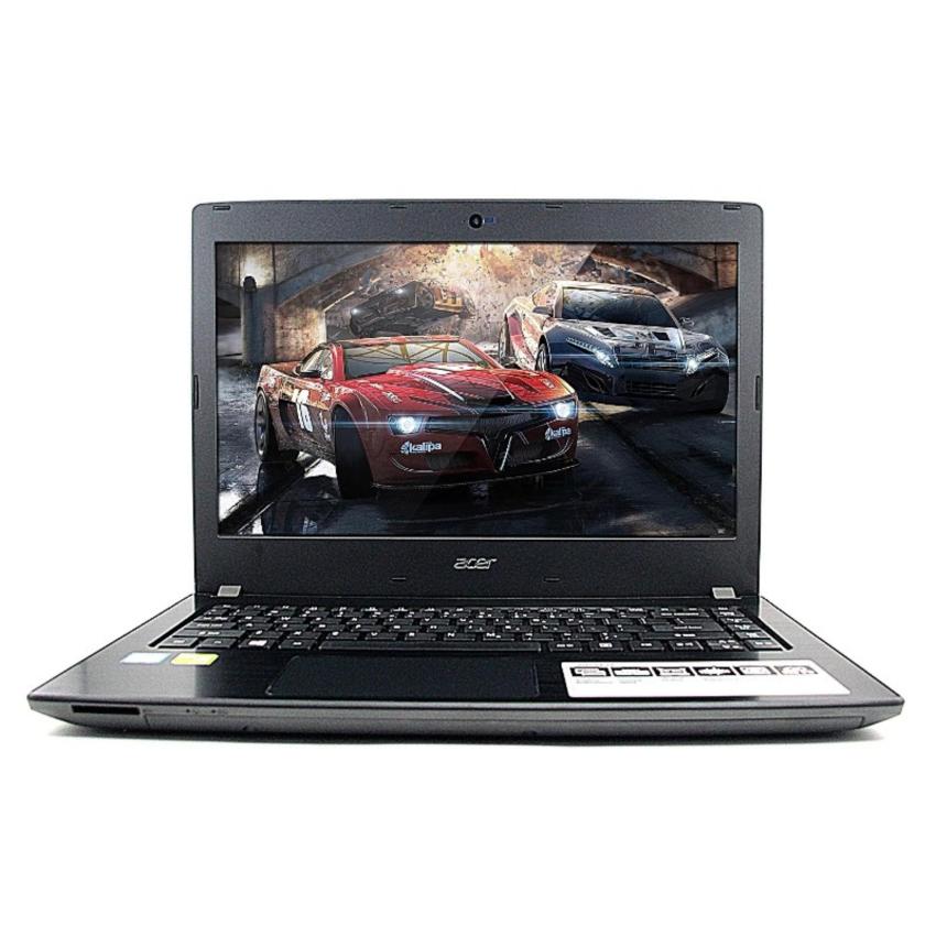 image: Laptop Gaming Acer E5-475G-541U Core i5-7200U KABYLAKE 4GB 1000GB NVIDIA GeForce 940MX(2 GB GDDR5) Steel Grey