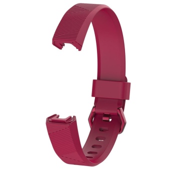 Gambar Large Replacement Wrist Band Silicon Strap Clasp For Fitbit Alta HRWatch WH   intl