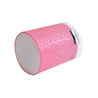 Gambar LED Portable Mini Bluetooth Speakers Wireless Hands Free Speaker With TF Pink   intl