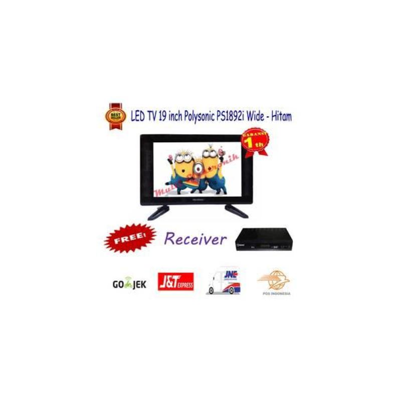 LED TV 19 Inch Polysonic PS-1892 Wide Free Receiver Promo