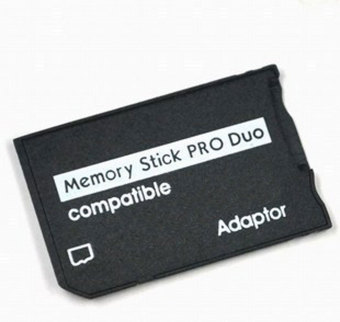 Gambar Leegoal Generic MicroSD To Memory Stick Pro Duo Card Adapter (Clear Crystal Box Package) ,Black   intl