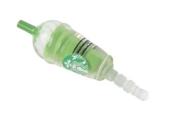 Gambar Leegoal Green Starbucks Coffee Style Universal 3.5mm Anti Dust Earphone Jack Plug Cap for iPhone iPad Samsung HTC   intl