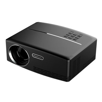 Gambar leegoal Mini Projector, New HD 1080P 1800 Lumnes Video TV LCD Digital HDMI USB Home Theater Mini LED Portable Projector   intl