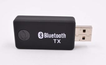 Gambar leegoal TX9 USB Bluetooth Music Transmitter TV PC Audio Transmitter Converter(Black)