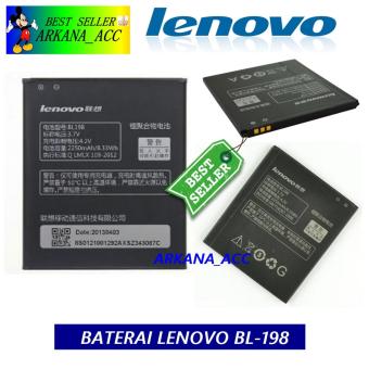 Gambar Lenovo Baterai   Battery BL198 Original For Lenovo S880   S920   S890   K860   A850   A859   A800 Kapasitas 2250mAh