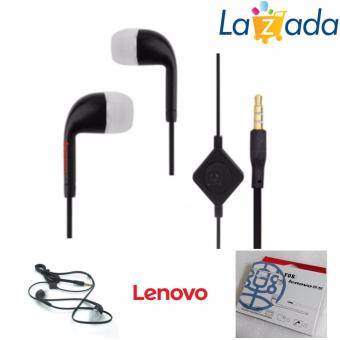 Gambar Lenovo Handsfree For Lenovo Headset   Earphone For All Phone ModelStereo Bass Portable   Hitam