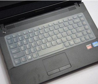 Gambar Lenovo hornet notebook komputer transparan dengan keyboard film pelindung
