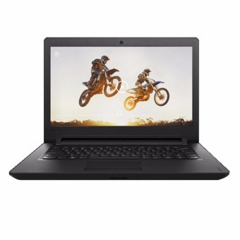 Lenovo Ideapad 110-14ISK-44ID - Intel Core i3-6006 - 4GB - 1TB - 14 "- DOS - Hitam  