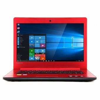 Lenovo Ideapad 310 14IKB Core i5 72002,5GHZ Ram 4GB Hardisk 1TB NvidiaGeforce 2GB Windows 10 LCD 14inc Red Color  