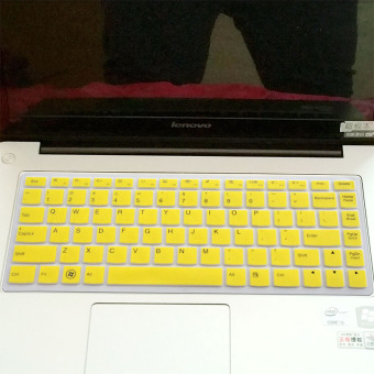 Gambar Lenovo m40 35 s400 s405 80j9 stiker keyboard notebook film pelindung jaket debu