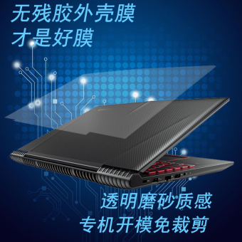 Gambar Lenovo r720 15 laptop transparan memotong tubuh tubuh stiker