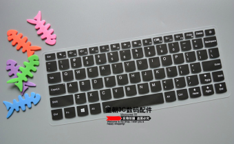Gambar Lenovo yoga710 14 transparan keyboard membran notebook debu pad