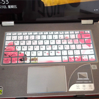 Gambar Lenovo Yoga720 320s 15ikb kecil baru keyboard laptop debu film pelindung