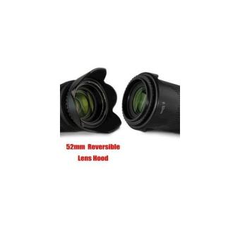 Gambar Lens Hood For Nikon Canon 52Mm Reverse Reversible Bolak Balik