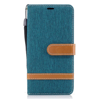 Gambar Lg k8 k350n denim kain pria dan wanita clamshell set ponsel shell shell pelindung