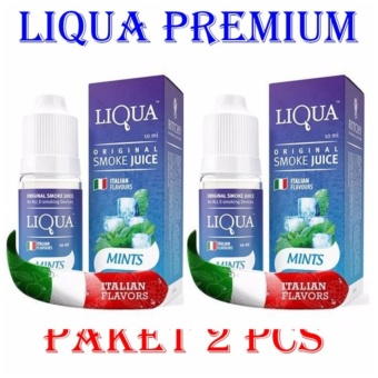 Gambar Liqua E Liquid Electric Cigarrette   Mint 2 Pcs