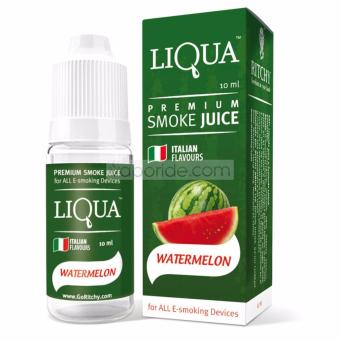 Gambar Liquid Liqua Italian Flavour Premium E Liquid Refill 10ml 0% Niccotine Rasa Semangka
