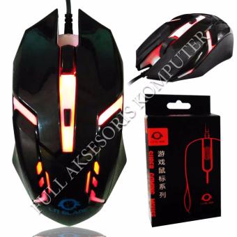 Gambar Lit Blade V20 Mouse Gaming USB with LED   Hitam