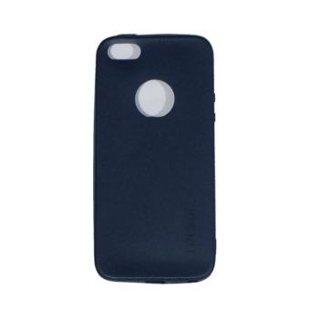 Lize Apple Iphone5  Iphone 5  Iphone 5G  Iphone 5S Ori Softshell  Jelly Case  Soft Case  Soft Back Case  Silicone Silicon  Silikon  Case Iphone  Case HP  Casing Handphone Iphone5 - Biru Tua