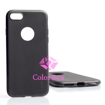 Lize Softshell Jelly Case Apple Iphone7  Iphone 7  Iphone 7G  Iphone 7S Ori Ukuran 4.7 inch  Soft Case  Soft Back Case  Silicone  Silicon  Silikon  Case HP  Casing Handphone - Hitam