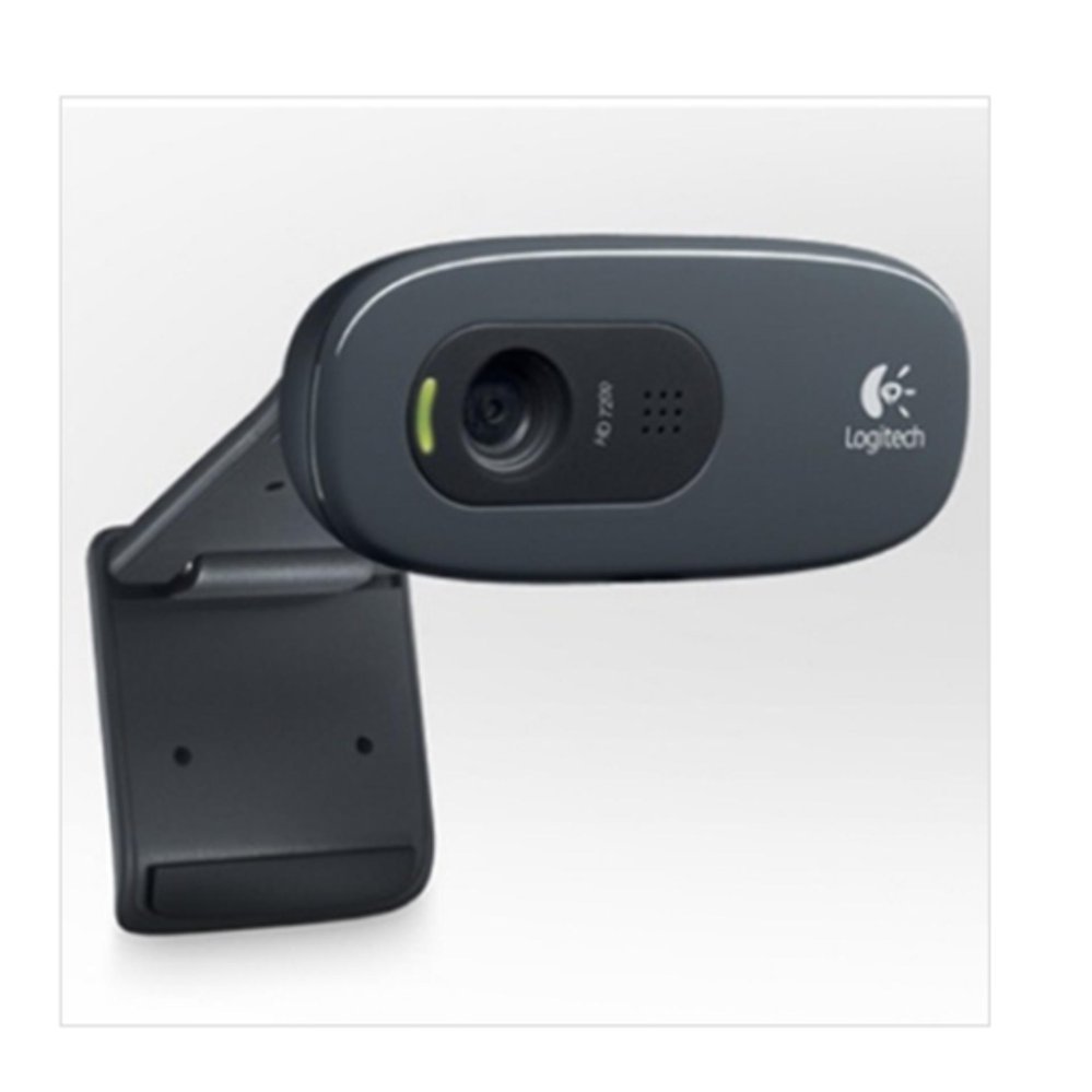 Logitech C270 HD Pro 3.0MP Webcam dengan Mikrofon-Intl