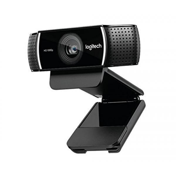 Logitech C922 Pro Stream Webcam 1080 P Kamera untuk Streaming Video HD & Recording 960-001087 (Certified Refurbished) -Intl