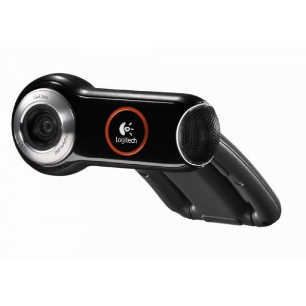 Logitech PRO 9000 Webcam dengan 2-Megapixel Resolusi Optik dan Terpasang Di Pembatalan Kebisingan Mikrofon untuk Bisnis-Intl