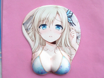 Gambar Lucu silikon tiga dimensi yang indah mouse pad mouse komputer bantal tangan bantal tangan