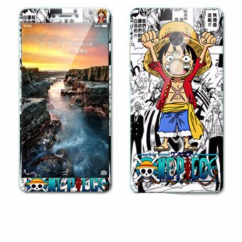 Gambar Luxury 3D Painting Front+Back Full Case Cover Color Tempered Glass Case For Xiaomi Redmi Note 4X Screen Protector Film (Color 18)   intl