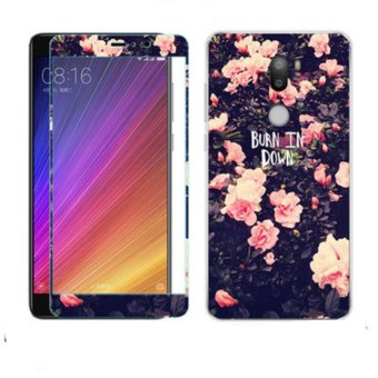 Gambar Luxury 3D Painting Front+Back Full Case Cover Color Tempered GlassCase For Xiaomi Mi 5s Plus Screen Protector Film (Color 4)   intl