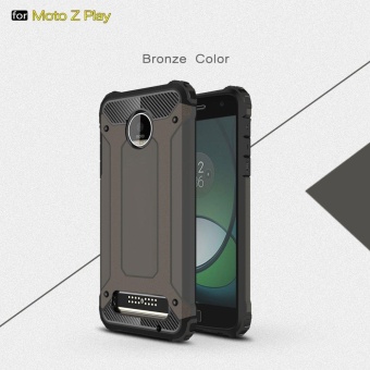 Gambar Luxury Double Protective Case Metal Cover for Motorola Moto Z Play   intl