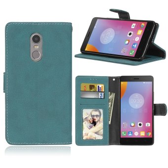 Gambar Luxury Fashion Leather Magnet Wallet Flip Case Cover with Built inCredit Card   ID Card Slots for Lenovo K6 Note   K6 Plus   intl